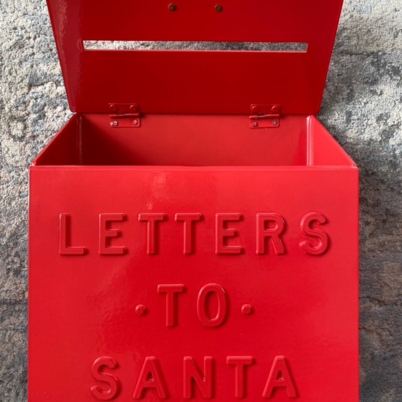 Hearth & Hand Magnolia Letters to Santa Mailbox New - Picture 5 of 6
